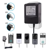 18v ac power for wifi wireless video doorbell camera adapter us uk eu plug transformer charger ip video intercom ring 110v 240v