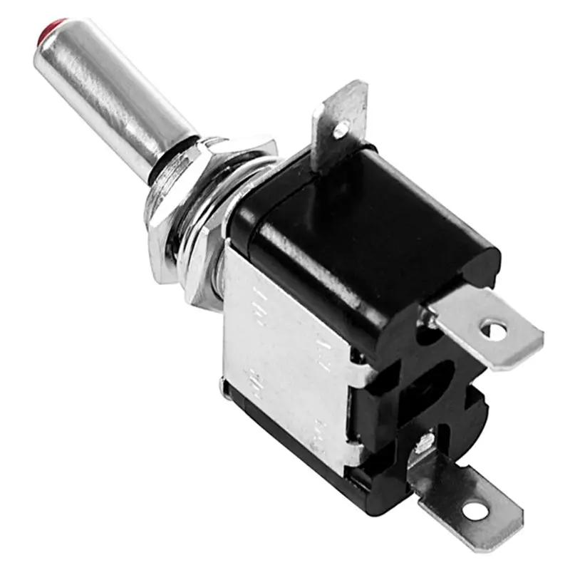 1pcs 6 LED Side Marker Light Indicator Lamp Strip 12V Orange &amp 1PCS Car Toggle Switch Control ON/OFF 20A |