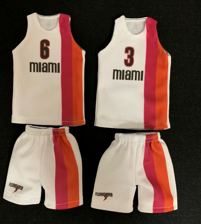 

Basketball Stars Models 1:6 jersey worn NO.3 and NO.6 the best gift and toys for basketball fans
