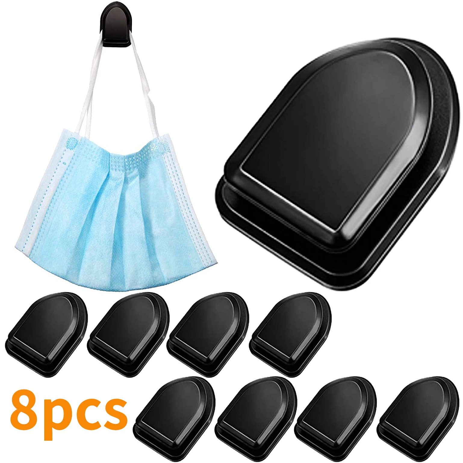 

4 шт./8 шт., автомобильные Крючки-органайзеры