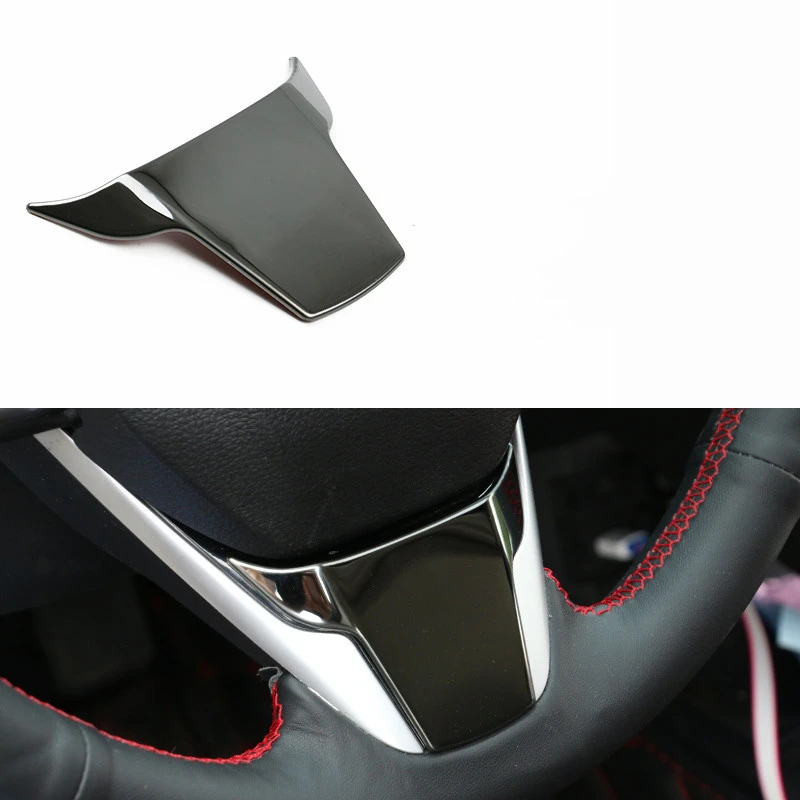 Black - I 304 нержавеющая сталь отделка салона автомобиля украшения для Honda Civic черный автомобиль Стайлинг Аксессуары - Название цвета: Black - I