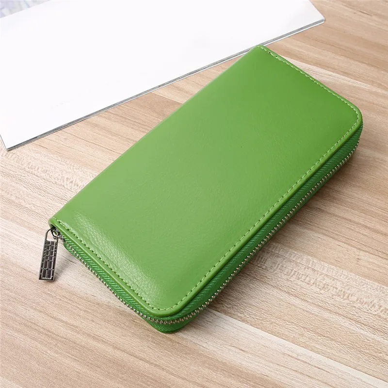 

Female Wallet PU Leather Long Purse Black/pink/blue/green Famous Brand Designer Wallet Women 2020 Quality Female Purse