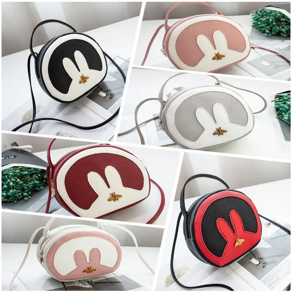 PinShang Женская мини-сумка на молнии с рисунком из мультфильма сумка одно плечо