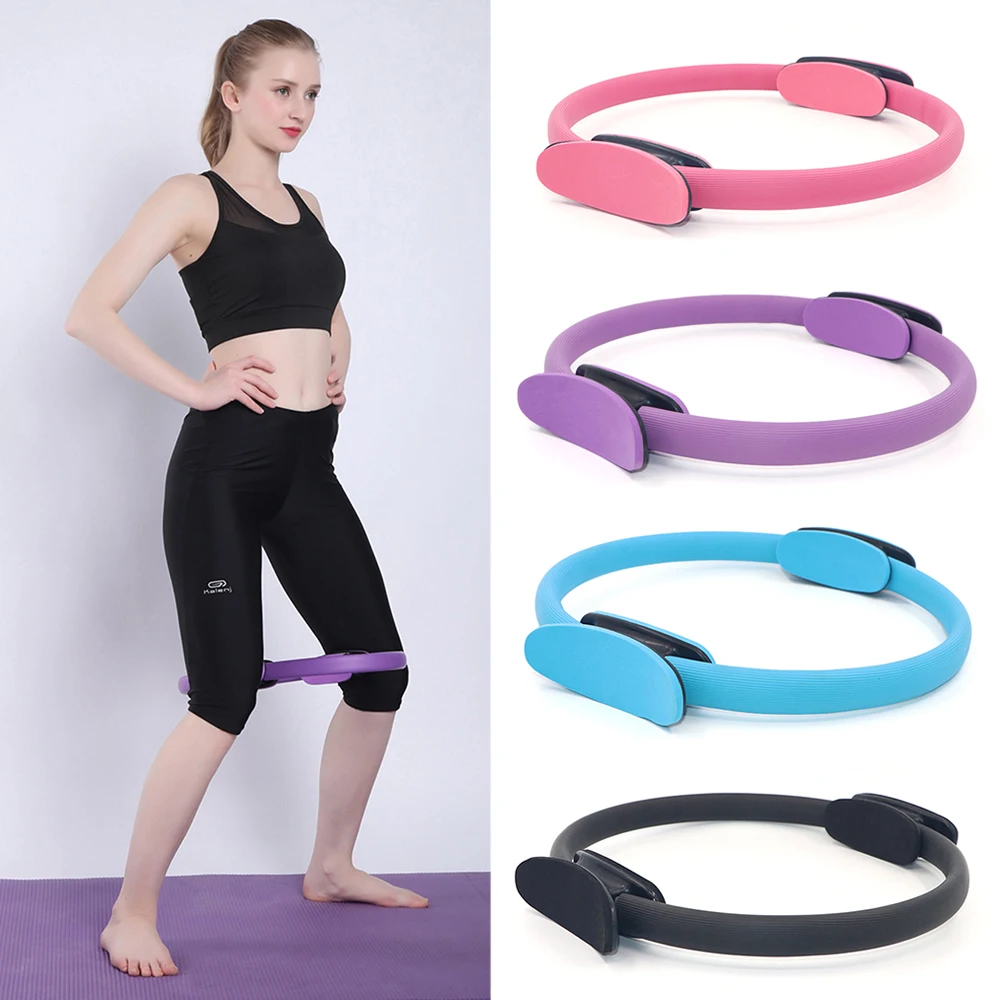Кольцо для пилатеса магический круг йоги упражнений фитнеса двойное сцепление