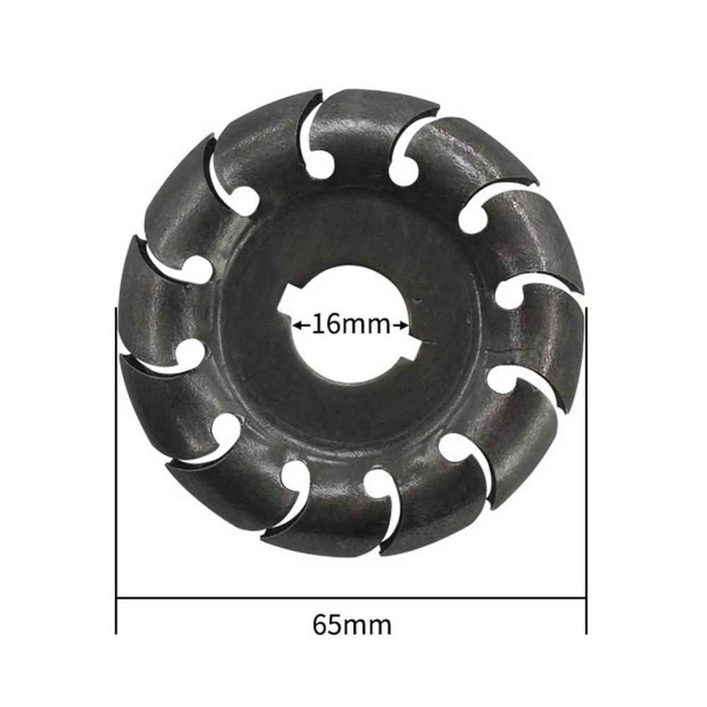 

16mm Electric Angle Grinder Blades 12 Teeth Wood Carving Disc Woodworking Cutting Shaping Tool 2019ing