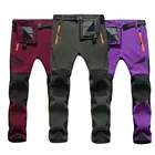 Штаны флисовые мужские, уличные, ветрозащитные, для рыбалки, альпинизма, походов, лыж, водонепроницаемые