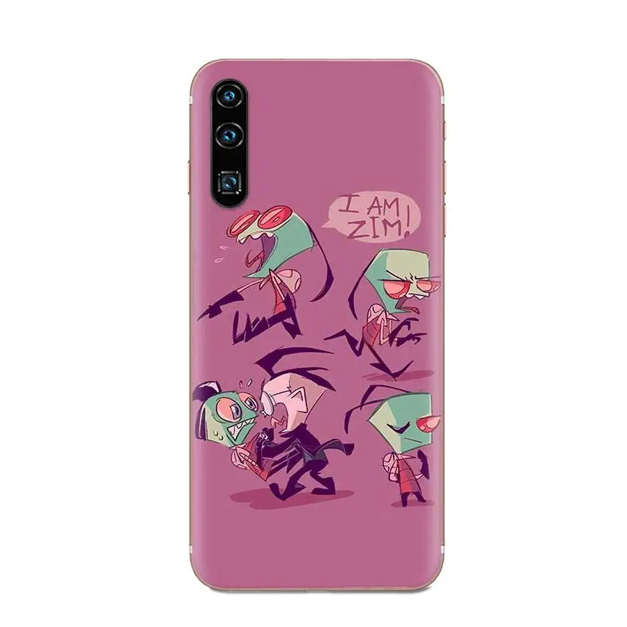 Лучшие чехлы из мягкого ТПУ для Huawei Honor 10 10i 20 20i 8S lite Y9 Prime Y7 2019 Y5 2018 p40 pro Invader Zim Retro Ar |