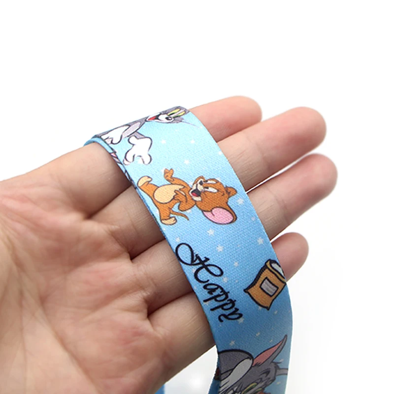 

CA178 Cat and Mouse Lanyard Neck Strap for key ID Card Cellphone Straps Badge Holder DIY Hanging Rope Neckband Accessories