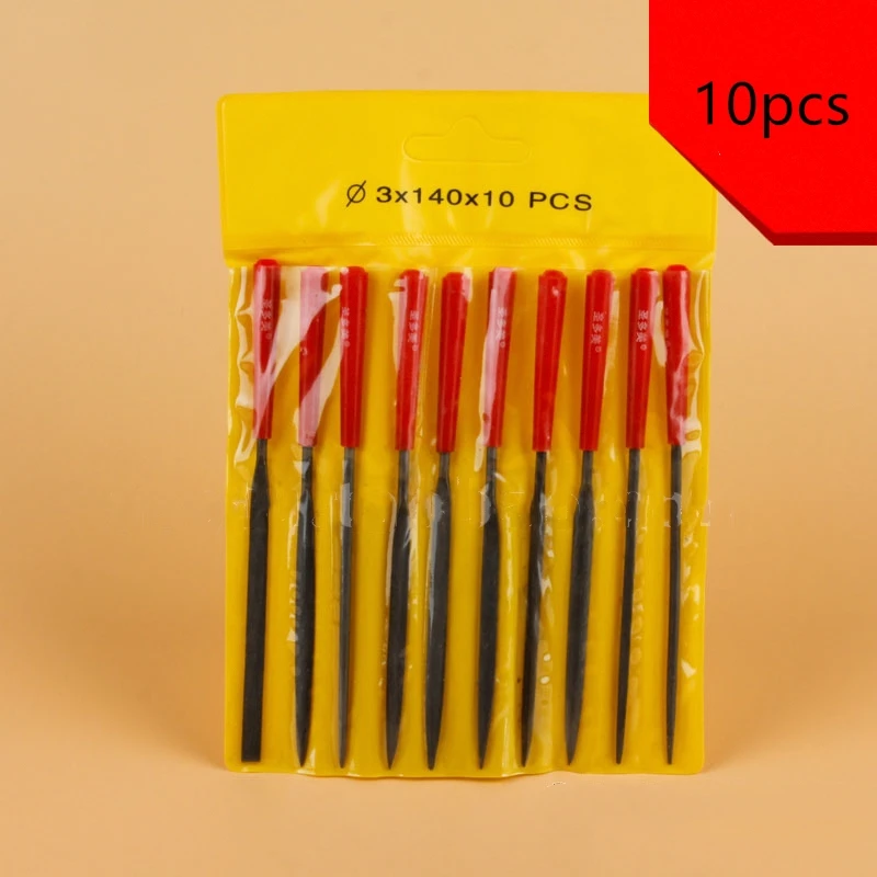 10 шт. титановая сталь набор надфилей металлической глины-гравировальные станки