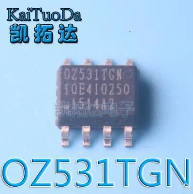 

Бесплатная доставка 50 шт. OZ531TGN OZ531CGN OZ531 SOP-8