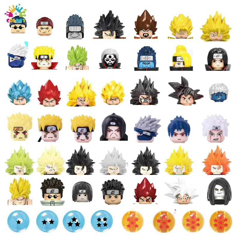 

Disney Japanese Anime Naruto Figures Building Blocks Mini Doll Character Bricks Kids Toys For Children Birthday Gifts