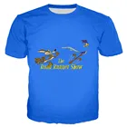 Футболка Мужскаяженская с 3d принтом, аниме Roadrunner  Wile E Coyot Series, модная рубашка в стиле хип-хоп, Повседневная Уличная одежда, лето
