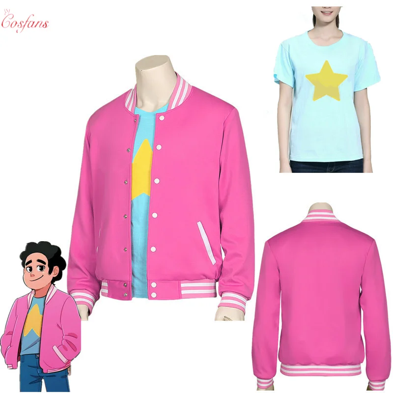 Костюм для косплея по мотивам фильма Вселенная Стивена мужская бейсбольная