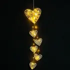 Валентинки любовь Ловец снов светящийся ротанговый в форме сердца настенный орнамент искусство Свадебный декор Ловец снов
