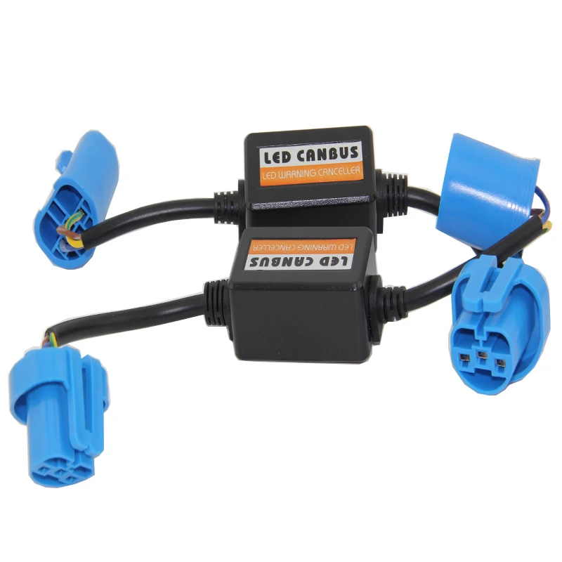 

CACTICAR LED Canbus LED Kit Module Wiring H1 H3 H4 H7 H8/9/11 9005 9006 9007 Warning Canceller No Error Capacitor 2 PCS Decoder