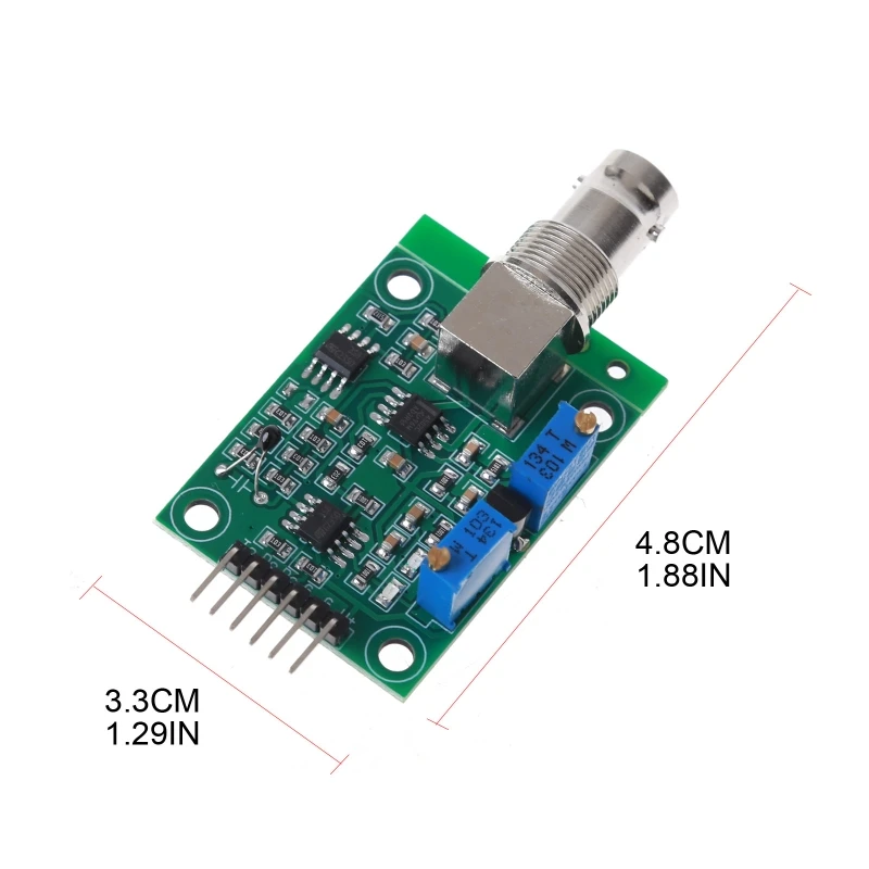 

PH 0-14 Value Detection Sensor PH Value Test Monitoring Module PH Value Testing Electrode Probe for Measuring Soil