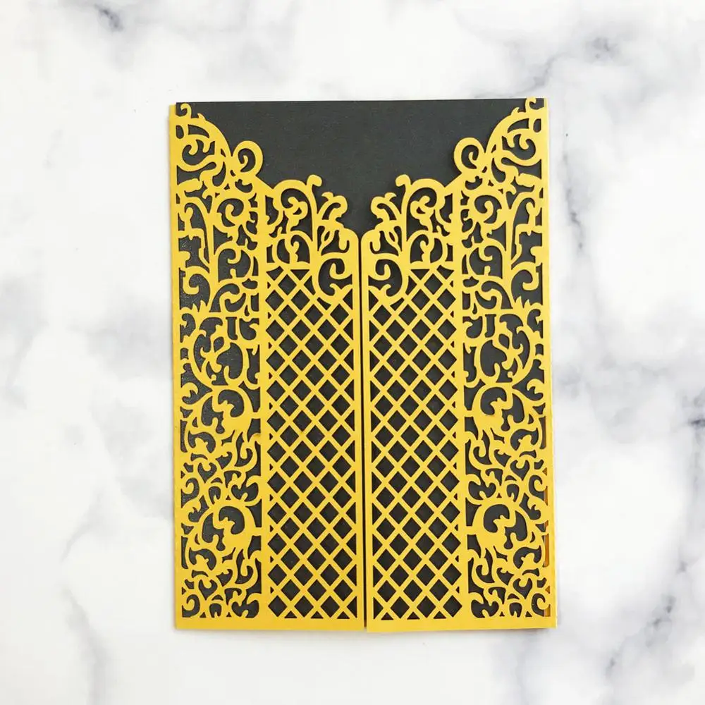 

30pcs/lot Vintage Design Wedding Invitation Card High-end Envelope For Birthday Party Graduation Ceremony Invitation Cards