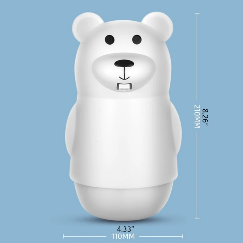 

N0HB Automatic Panda Cartoon Induction Hand-Washing Foam Machine Device Intelligent Soap Dispenser 300ml