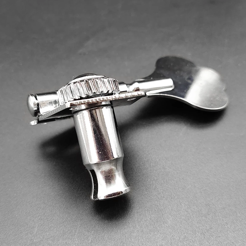 4r4l2r2l geöffnet elektrische bass gitarre tuning pegs mechaniken mechaniken für bass chrome bass gitarre zubehör free global shippin