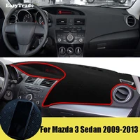 for mazda 3 2009 2010 2011 2012 2013 car dashboard cover mat sun shade pad instrument panel non slip light proof carpets goods