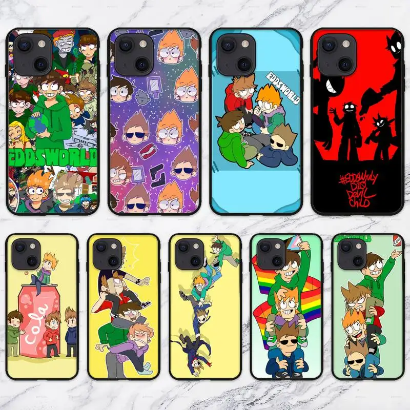 RUICHI Eddsworld Phone Case For iPhone 11 12 Mini 13 Pro XS Max X 8 7 6s Plus 5 SE XR Shell | Mobile Cases &amp Covers