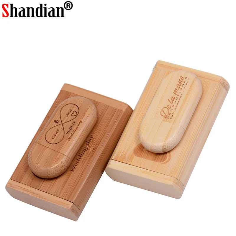 Коробка для свадебных подарков деревянного флеш диск USB 2 0 4GB/8GB/16GB/32GB/64GB 128GB
