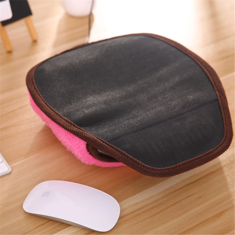 

Mat Mouse Pad Mause Hand Warmer USB PVC 2021 High Quality Black Usb Heating New Winter For Play Computer Game Portable Mousepad