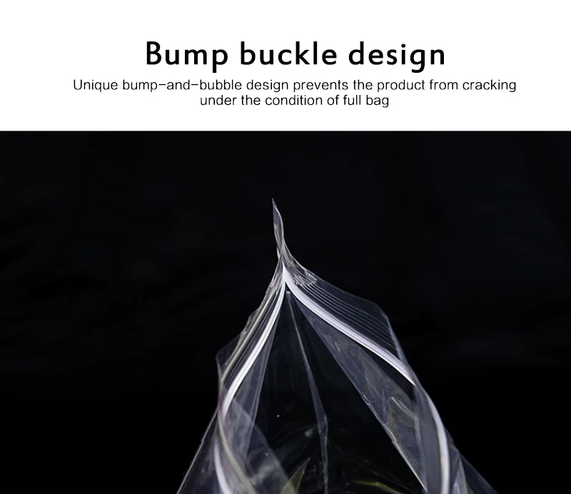 

100 Pieces 3 Sizes One-time Sealed PE With Sealing Zipper Waterproof And Anti-proof Transparent Plastic Bag Kitchen Storage