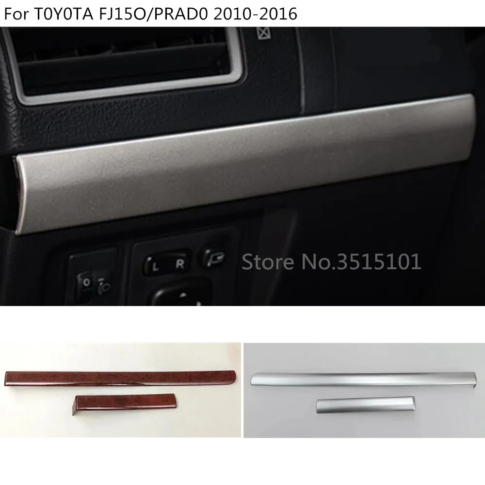 

Car Cover Middle Co-Pilot Glove Box Front Trim Panel 2pcs For Toyota FJ150 / Prado 2010 2011 2012 2013 2014 2015 2016