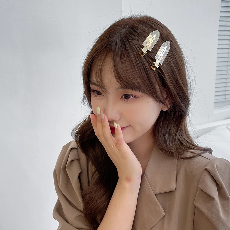 Новинка 2021 женские заколки для волос боковые челки фиксирующие бахромы заколка