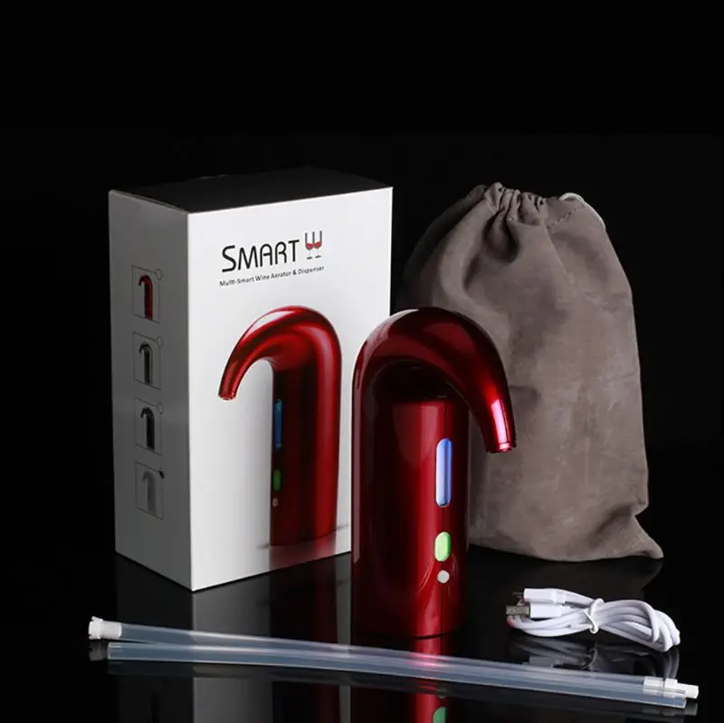 

Перезаряжаемый через USB носик портативный однотонный Электрический аэратор для вина