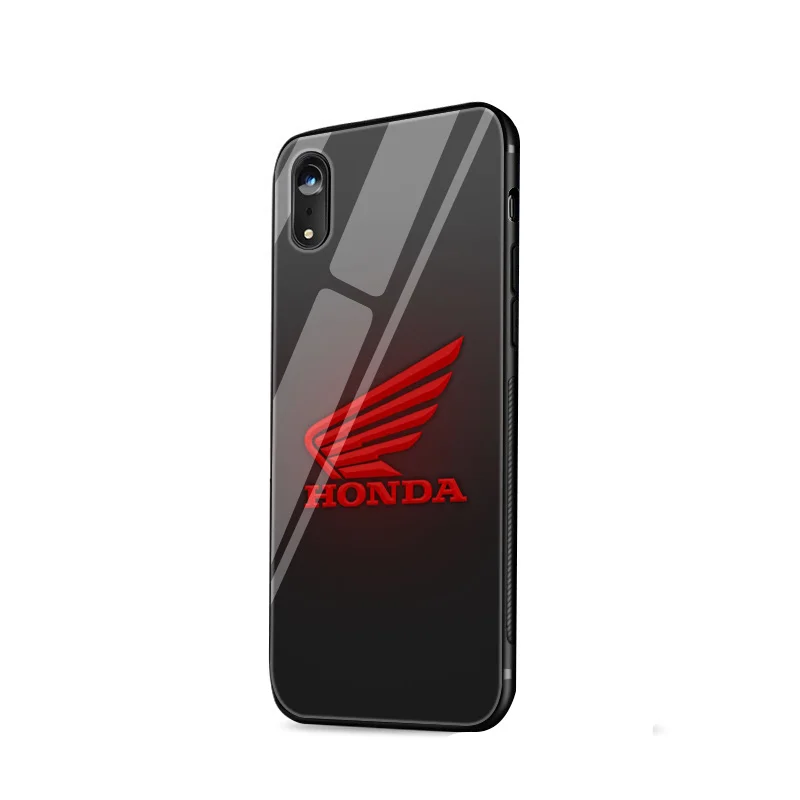 Desxz Honda H крыло закаленное стекло чехол для iPhone 5 5S SE 6 6s 7 8 Plus X XS MAX XR |