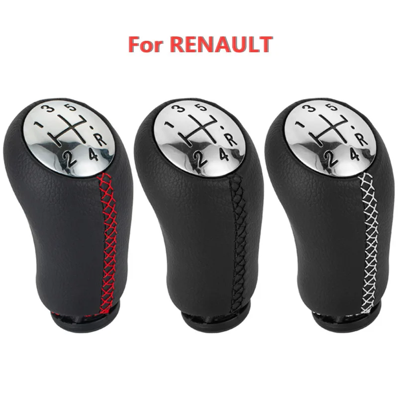 

Car Gear Shift Knob for RENAULT Laguna Megane 2 MK2 II Clio 3 III MK3 Scenic 25 Speed Lever Stick Head Handle Handball