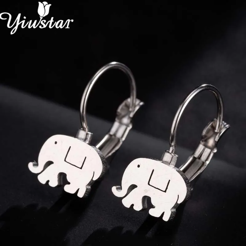 Серьги гвоздики Yiustar романтичные украшения для женщин детские серьги милые