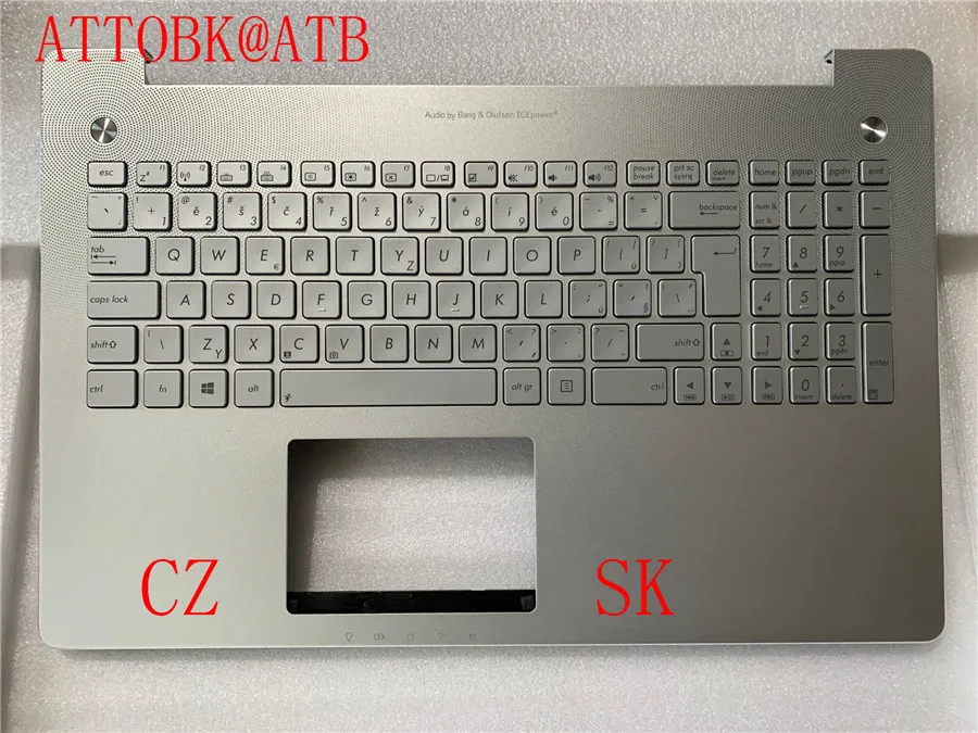 Новая стандартная клавиатура CZ/SK/TR/US/LA/FR для ноутбука ASUS R552J N550 N550JV N550JK N550LF N550JA Q550LF
