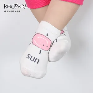 Новинка 2018, женские хлопковые носки для новорожденных мальчиков и девочек, модные детские носки, милые Нескользящие носки для малышей с героями мультфильмов