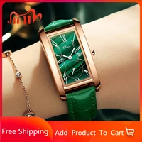 chenxi top brand luxury women elegant quartz watch malachite green casual waterproof leather ladies wristwatch relogio feminino