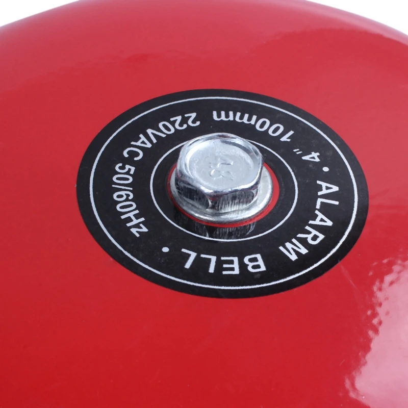 Электрический колокольчик круглой формы для противопожарной сигнализации школы