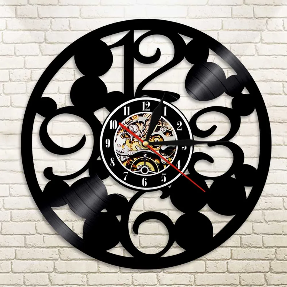 Настенные часы с большими цифрами современные кухонные настенные реальной