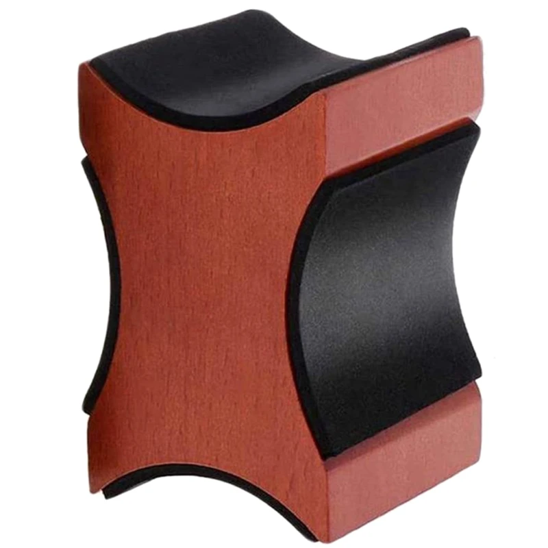 

Guitar Neck Rest, Electric Acoustic & Bass Guitar Pillow for Changing Strings, String Instrument Wooden Neck Cradle