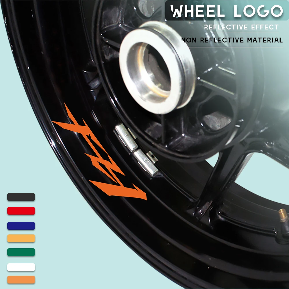 

Motorcycle modified decals wheel rim reflective waterproof custom personalized decorative sticker for YAMAHA FZ1 fz 1