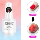 Волшебное средство для удаления гель-лака ROSALIND, удаление лака с ногтей, 2-3 мин, удаление лака, базовое и верхнее покрытие, не снимается замачиванием, уход за маникюром