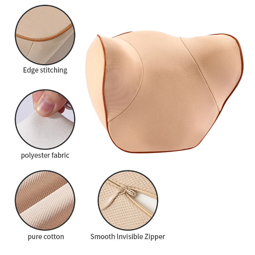 

: Seat Chair Rest Pillow Travelling Neck Support Pillow Memory Foam Auto Rest headrest sleeping pillow