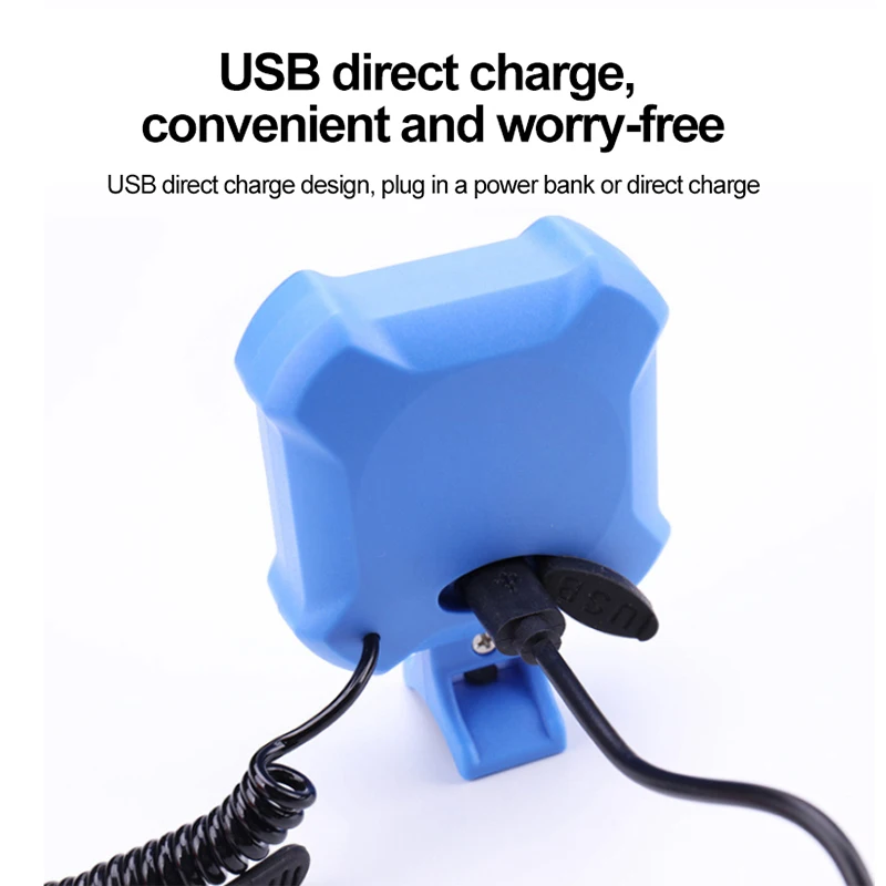 Светильник велосипедная аккумуляторная с зарядкой от USB и сигналом | Спорт