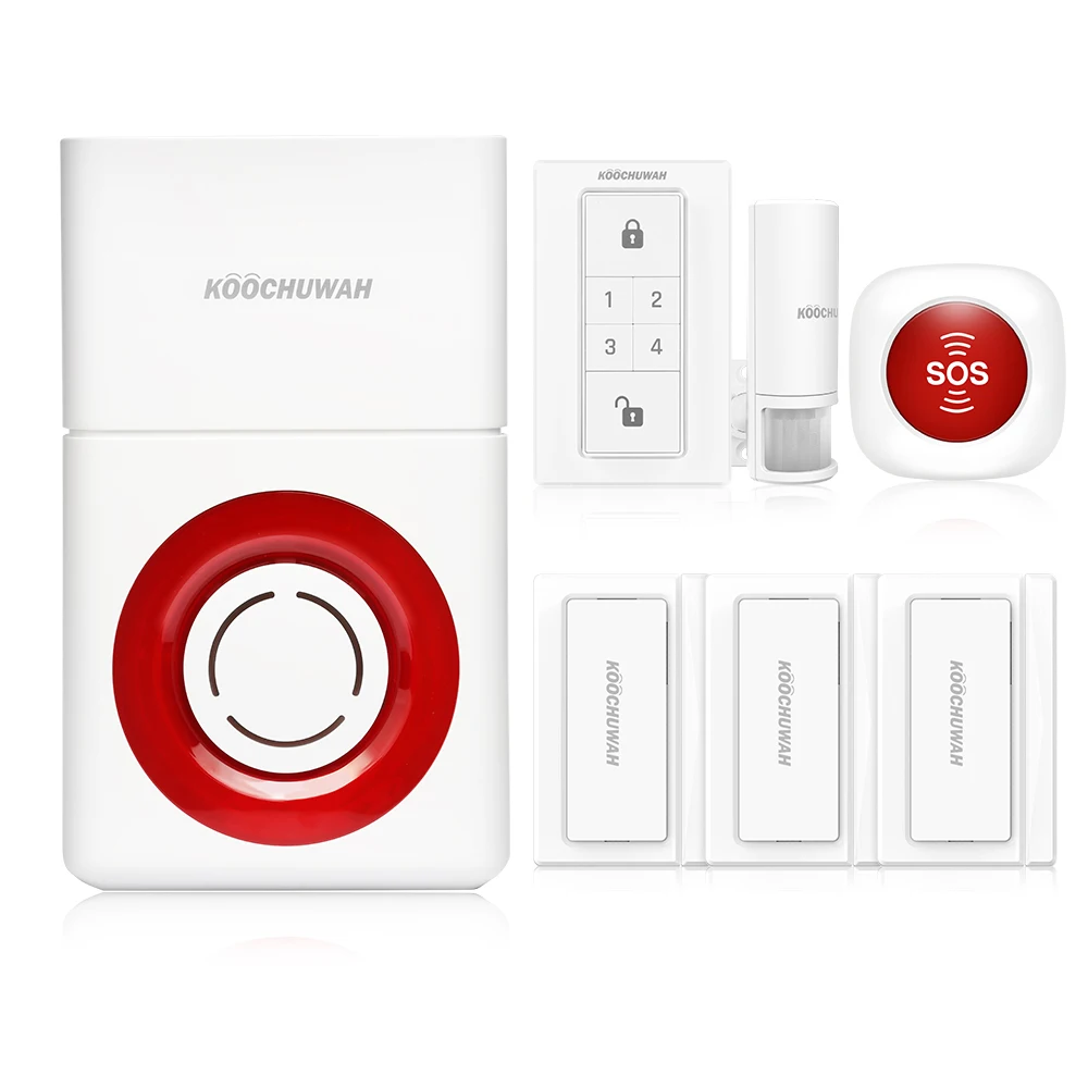 Беспроводная уличная система охранной сигнализации GSM домашняя Громкая