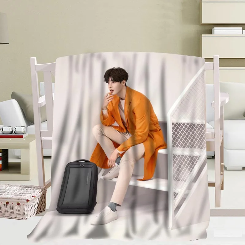 Новинка, уютные одеяла Lee Jong Suk, мягкое одеяло с 3D принтом, для дома/дивана/постельных принадлежностей, переносное одеяло для путешествий для взрослых - Цвет: 17