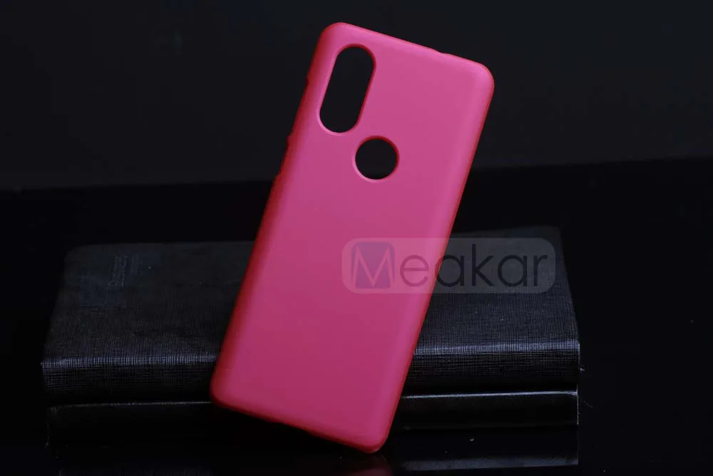 Матовая Пластик Coque 5.86For мото один чехол для Motorola Moto один P30 P40 видение Мощность играть Примечание телефона чехол-лента на заднюю панель