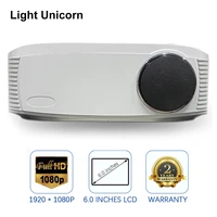 light unicorn rsd013 1080p full hd projector usb multiscreen projetor 1920 x 1080p smartphone beamer home theater video cinema