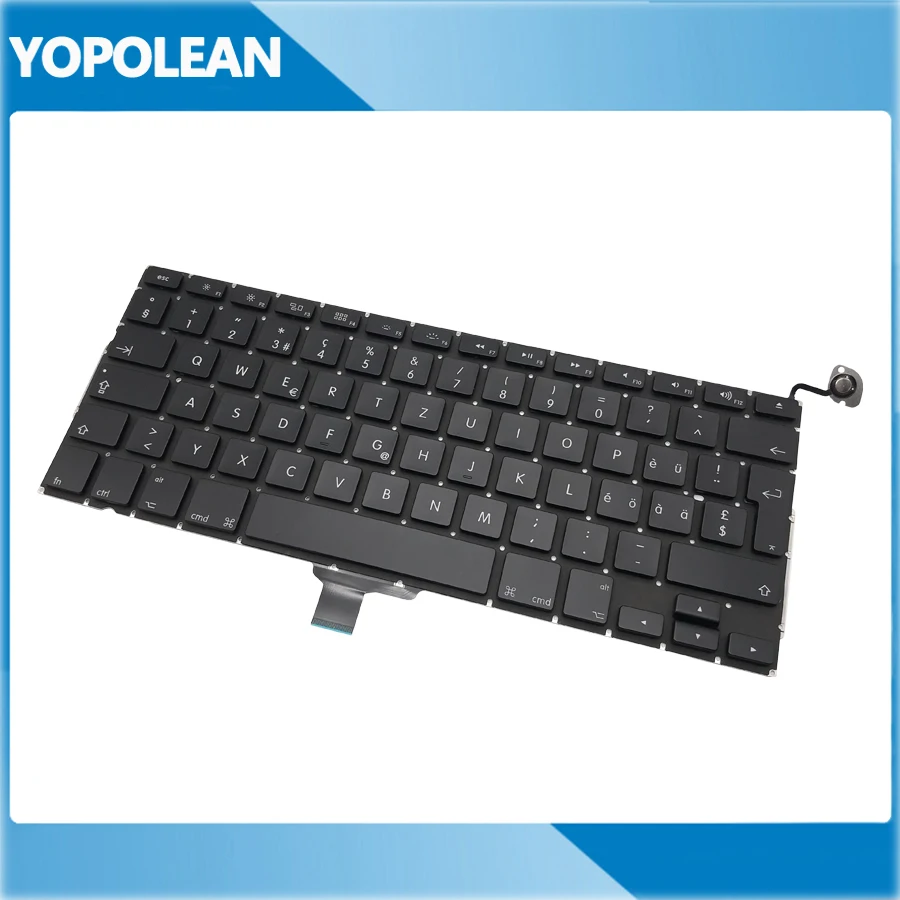 10 шт. новая швейцарская клавиатура QWERTZ для Macbook Pro 13 &quotA1278 2009 2010 2011 2012 | Компьютеры и
