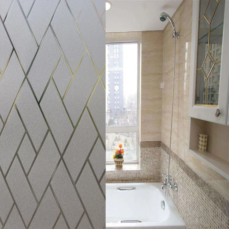 Sunice белая матовая декоративная оконная пленка для ванной комнаты офиса